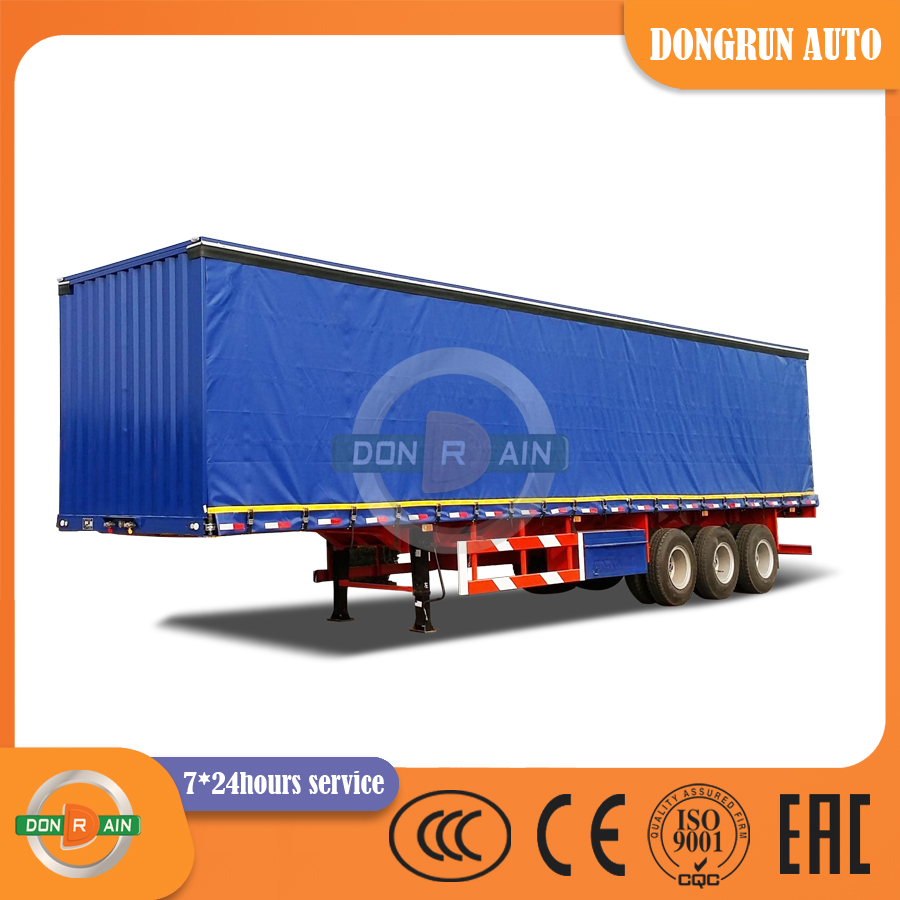 Curtain Side Semi Trailer